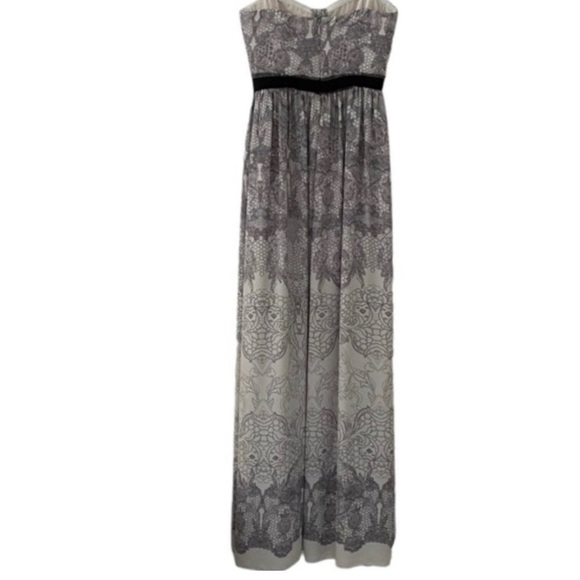 BCBGMAXAZRIA / Revolve, Strapless Maxi Dress Ebony Size O Sweetheart neckline, - Picture 2 of 6